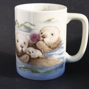 Vintage Sea Otter Mug Otagiri Japan Adorable